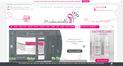 Desktop Screenshot of mademoiselle-bio.com